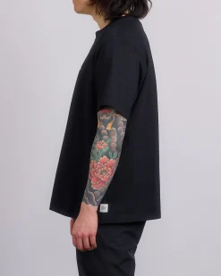 Hot Reigning Champ Midweight Lock-Up T-Shirt Black
