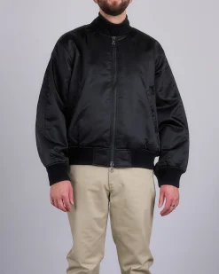 Sale Reigning Champ Nylon Woven Crew Jacket Black