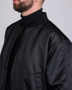 Sale Reigning Champ Nylon Woven Crew Jacket Black