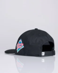 New Reigning Champ Outfield Strapback Cap Black White