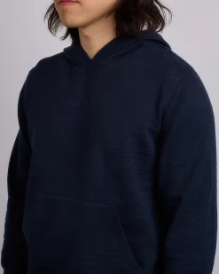 Clearance Reigning Champ Slub Knit Hoody Navy
