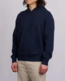 Clearance Reigning Champ Slub Knit Hoody Navy