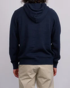 Clearance Reigning Champ Slub Knit Hoody Navy