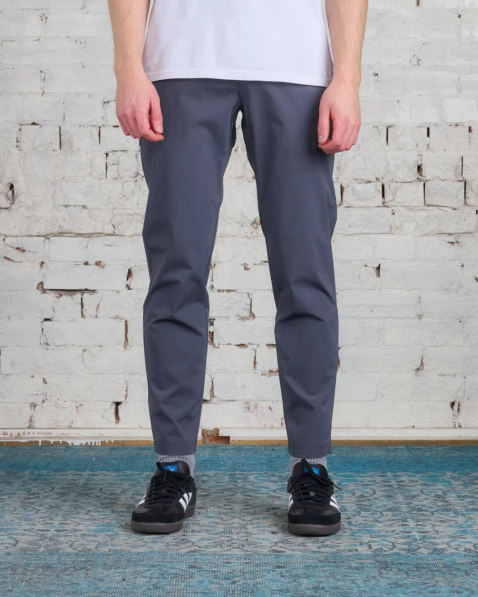 New Reigning Champ Stretch Nylon Field Pant Charcoal