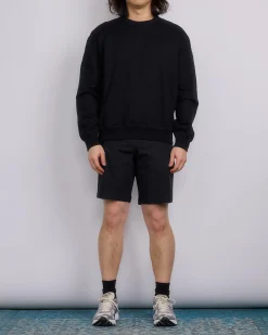 Sale Reigning Champ Stretch Warp Knit Coach's 9" Short Black