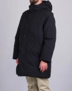 Clearance Reigning Champ Tech Nylon Sideline Parka Black