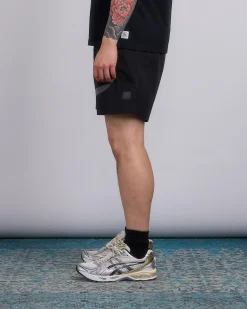 New Reigning Champ Textured Nylon Radar Short Black