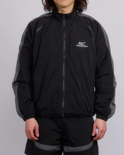 Outlet Reigning Champ Textured Nylon Radar Jacket Black