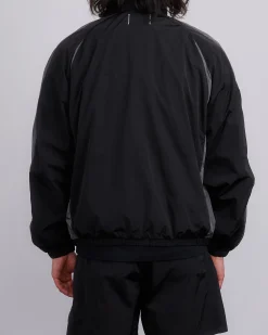 Outlet Reigning Champ Textured Nylon Radar Jacket Black