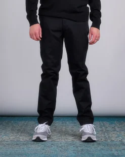 Fashion Reigning Champ Woven Cotton Chino Freshman Pant Black