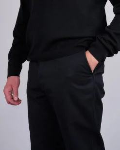 Fashion Reigning Champ Woven Cotton Chino Freshman Pant Black