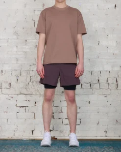 Clearance Reigning Champ Woven Running Short Oxodized Plum