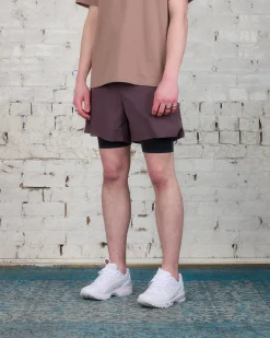 Clearance Reigning Champ Woven Running Short Oxodized Plum