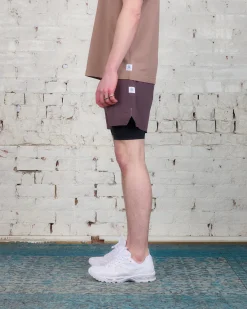 Clearance Reigning Champ Woven Running Short Oxodized Plum