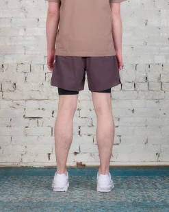 Clearance Reigning Champ Woven Running Short Oxodized Plum