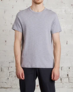 Outlet Reigning Champ 1x1 Slub Knit T-Shirt Heather Grey