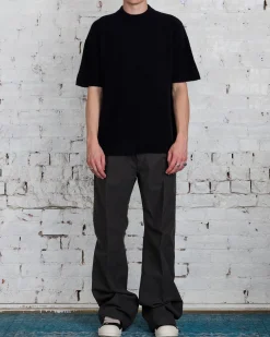 Discount Rick Owens Alpaca Tommy Kit Sweater Black