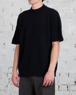 Discount Rick Owens Alpaca Tommy Kit Sweater Black