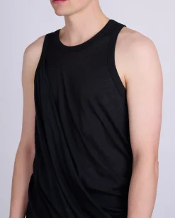 Sale Rick Owens Anthem Tank Unstable Cotton Black