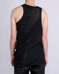 Sale Rick Owens Anthem Tank Unstable Cotton Black