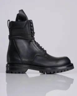 Best Rick Owens Army Low Goodyear Grappone Boot Black
