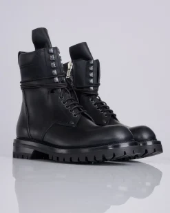 Best Rick Owens Army Low Goodyear Grappone Boot Black