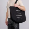 New Rick Owens Beach Tote Bag Inhuman Black Pearl
