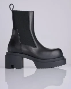 Fashion Rick Owens Beatle Bogun Boot Full Grain Black