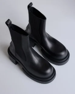 Fashion Rick Owens Beatle Bogun Boot Full Grain Black