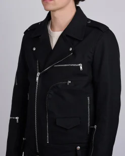 Online Rick Owens Bonotto Bauhaus Stooges Jacket Terrain Cotton Black