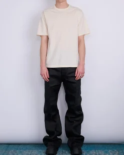 New Rick Owens Brad T-Shirt JNC Jersey Natural