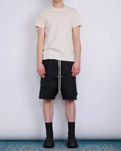 New Rick Owens Cargobela Short TE Black