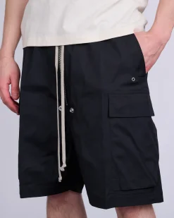New Rick Owens Cargobela Short TE Black