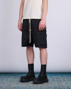 New Rick Owens Cargobela Short TE Black