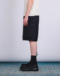 New Rick Owens Cargobela Short TE Black