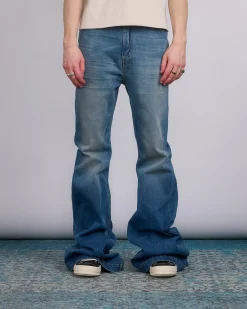 Best DRKSHDW Rick Owens Bolan Btcut Jn Strtch Dnm Wshd Indigo