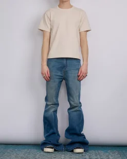 Best DRKSHDW Rick Owens Bolan Btcut Jn Strtch Dnm Wshd Indigo