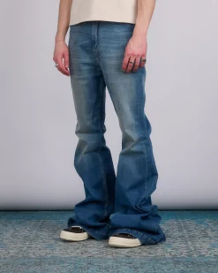 Best DRKSHDW Rick Owens Bolan Btcut Jn Strtch Dnm Wshd Indigo