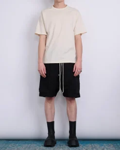 Outlet DRKSHDW Rick Owens Cargobela Short Cotton Cnvs Blk