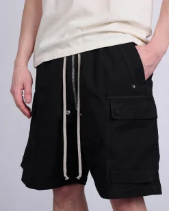 Outlet DRKSHDW Rick Owens Cargobela Short Cotton Cnvs Blk