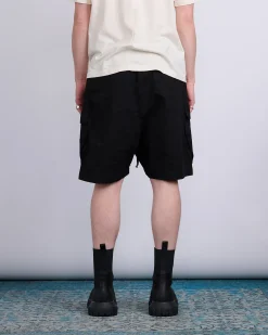 Outlet DRKSHDW Rick Owens Cargobela Short Cotton Cnvs Blk