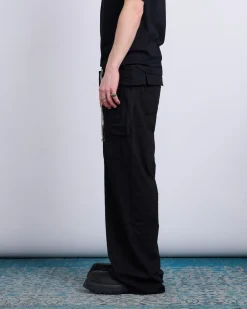 Online DRKSHDW Rick Owens Creatch Wide Jersey Cargo Pant RN Black
