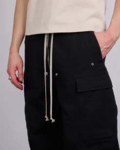 Clearance DRKSHDW Rick Owens Double Cargo Jumbo Belas Cttn Cnvas Blk