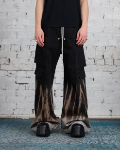 Clearance DRKSHDW Rick Owens Double Cargo Jumbo Bela Pant Sun Denim