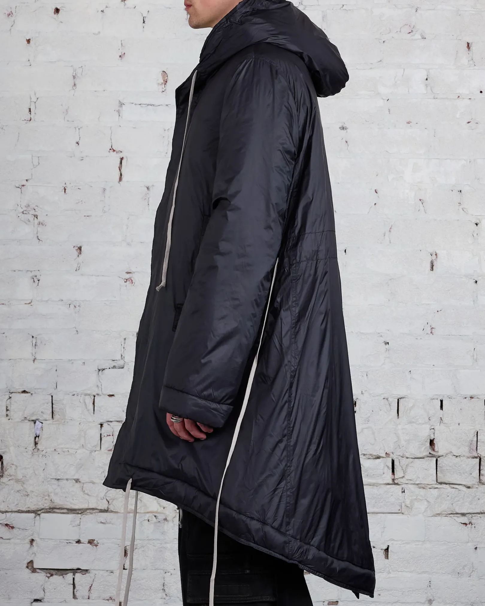 Best DRKSHDW Rick Owens Fishtail Parka Recycled Nylon Black