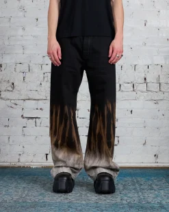 New DRKSHDW Rick Owens Geth Jean 13oz Sun Denim Black