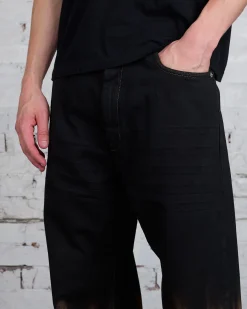 New DRKSHDW Rick Owens Geth Jean 13oz Sun Denim Black