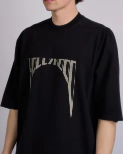 New DRKSHDW Rick Owens Jumbo T RIG Heavy Jersey Hollywood Black Pearl