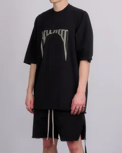 New DRKSHDW Rick Owens Jumbo T RIG Heavy Jersey Hollywood Black Pearl