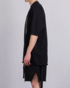New DRKSHDW Rick Owens Jumbo T RIG Heavy Jersey Hollywood Black Pearl